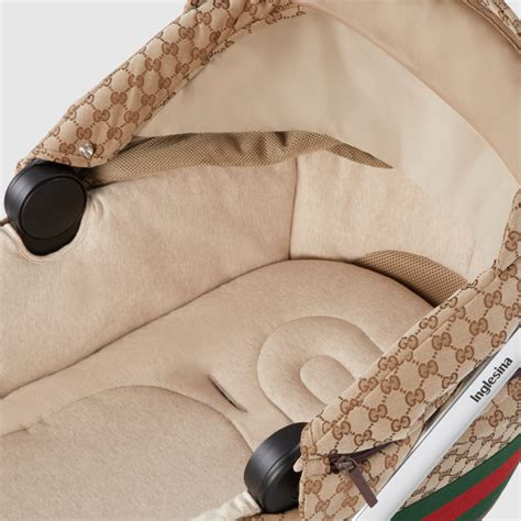 designer kinderwagen gucci|Gucci stroller seat.